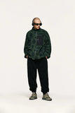 Ethnic Printing Sherpa Jacket