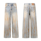 Trendy Cool Loose Fit Wide Leg Jeans