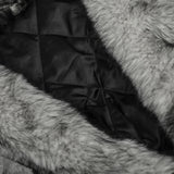 Durable Thick Parkas Fur Collar Hooded Jacket