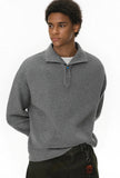 Vintage Italian Old Money Style Polo Sweater