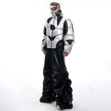 Thick Asymmetric Windproof Jacket