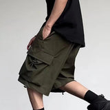 Loose Multi-Pocket Cargo Shorts