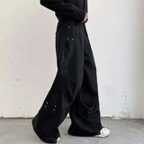 Darkwear Loose Wide Leg Trousers