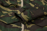 Camouflage Single Breasted Fur Collar Padded Jacket