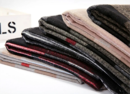 Plaid Soft Scarves