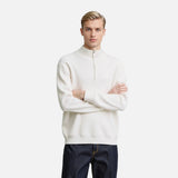 Cozy Knitted Zipper Long Sleeve Sweater