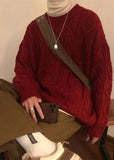 Cozy Christmas Cable Knit Sweater