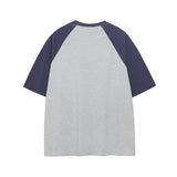 Cute Oversized Plush Patchwork Print T-Shirt