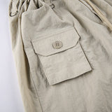 Patchwork Light Khaki Cargo Pants