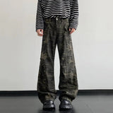 Retro Camouflage Casual Cargo Pants