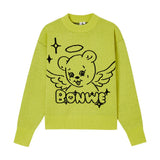 Women Stylish Cozy Jacquard Sweater