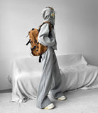 Y2K Versatile Classic Solid Wide Leg Jogger