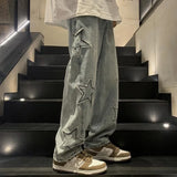 Y2K Star Embellished Baggy Jeans