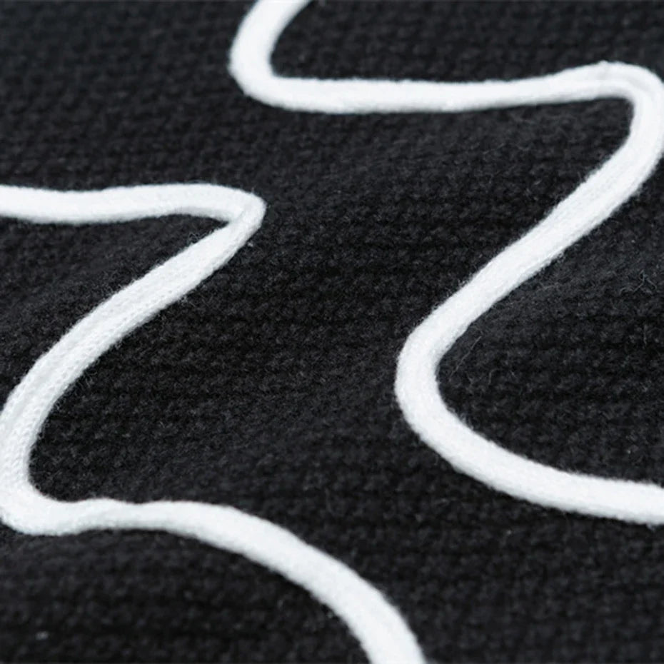 Wave Pattern Sweater