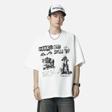 Y2K Graphic Oversized Cotton T-Shirt