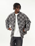 Vintage Plaid Long Sleeved Shirt