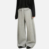 High End American Style Wide Leg Sports Sweatpants