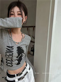 Y2K Women's Grunge Top