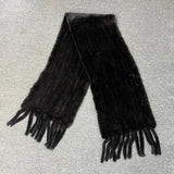 Luxury Knitted Mink Fur Scarf
