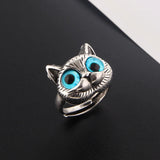 Adjustable Cat Eye Opening Ring