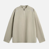 Reflective Half-Zip Sun Proof Long Sleeve T-Shirt