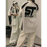 Women Vintage American Style Motorcycle Shirt
