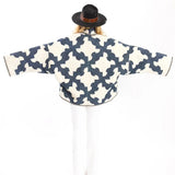 Durable Chic Colorblock Loose Lapel Jacket