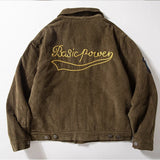 Winter Cotton Corduroy Retro Clip Jacket