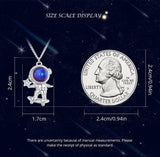 Astronaut 925 Sterling Silver Pendant Necklace