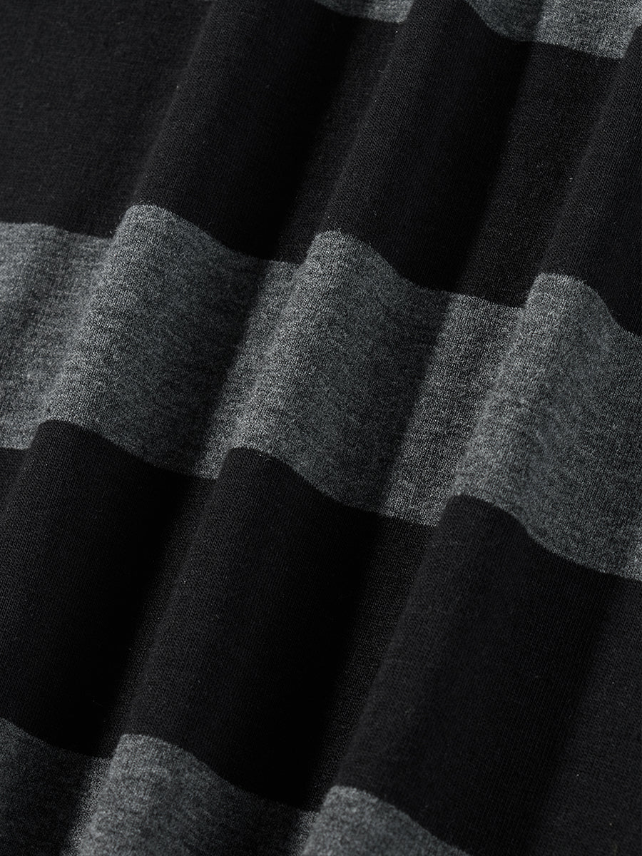 Y2K Striped Artisan's Craft T-Shirt