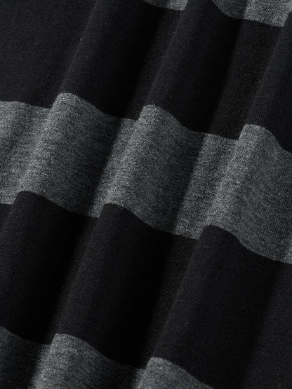 Y2K Striped Artisan's Craft T-Shirt