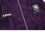 Graffiti Graphic Zip-up Hoodie