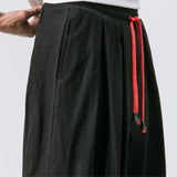 Harem Elastic-waist Loose Sweatpants