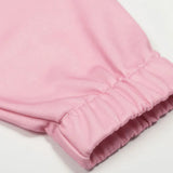 Pink Mesh Jersey Patchwork Long Sleeve Sport T-Shirt