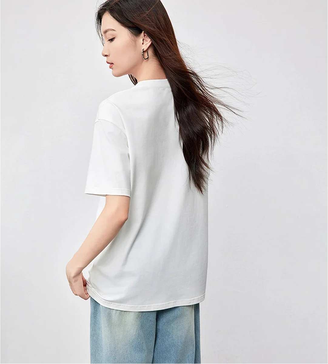 Comfortable Loose Summer Round T-Shirt