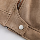 Splicing Color Varsity Jacket