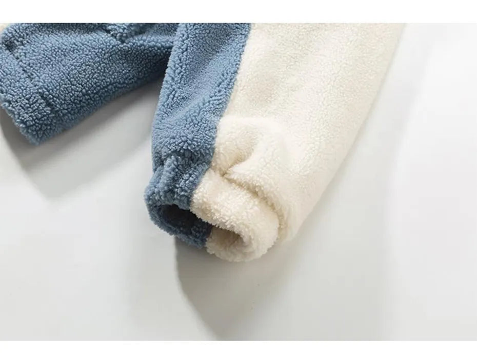Fluffy Fleece Zip-up Fuzzy Jacket