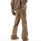 Durable Cargo Pocket Wide Leg Jeans