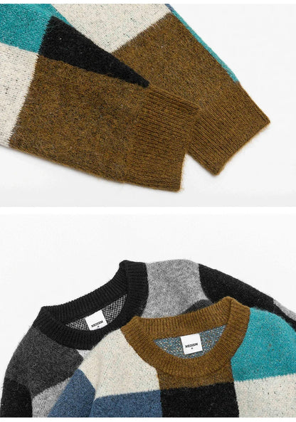Cozy Patchwork Sweater