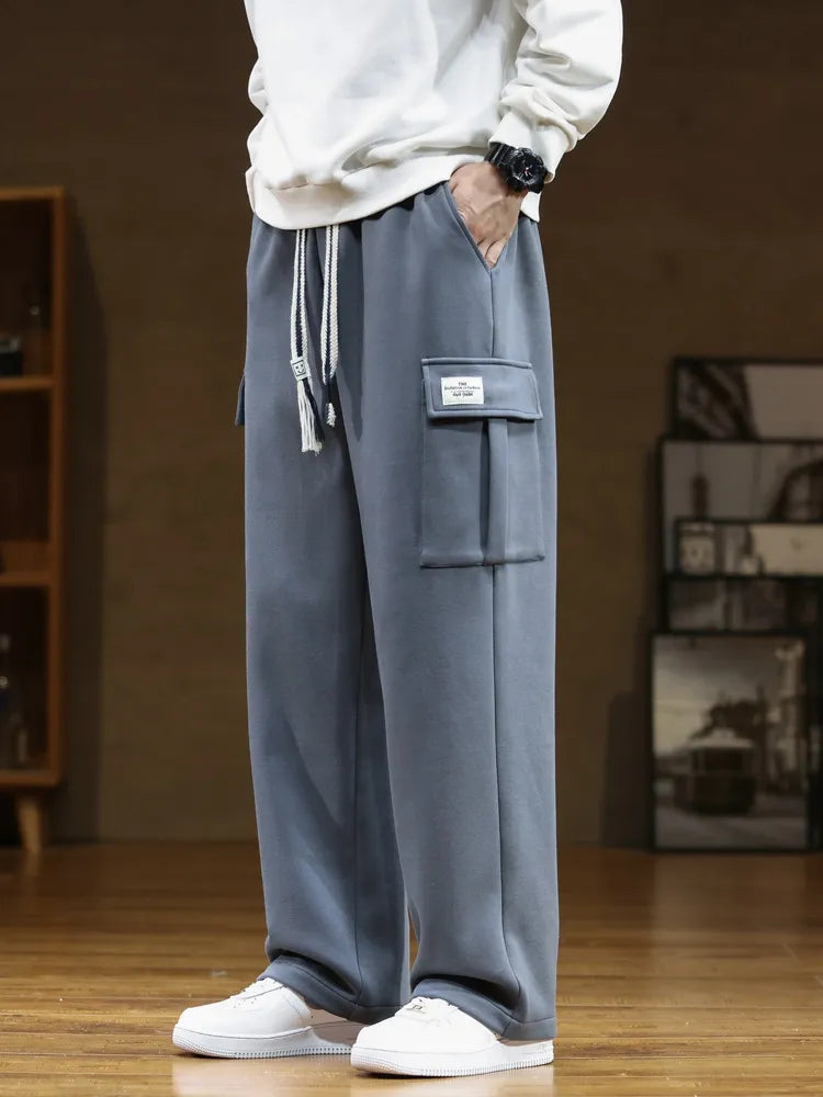 Multi Pocket Baggy Sweatpants