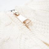 Elevated Comfort Thick Knitted Puffer Jacket
