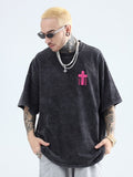 Washed Vintage Cross T-shirt