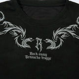 Vintage Oversized Embroidered T-Shirt