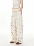 Breathable Streetwear Hit Color Loose Pants