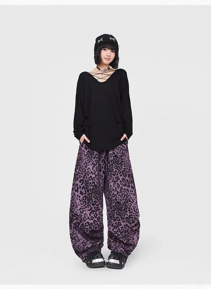 Leopard StreetWare Print Paratrooper Pants