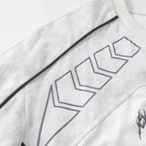 Geometric Pattern Long-Sleeve T-shirt