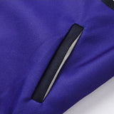 Splicing Short "All Star" Varsity Jacket