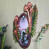 Mushroom Aesthetic Retro Mirror