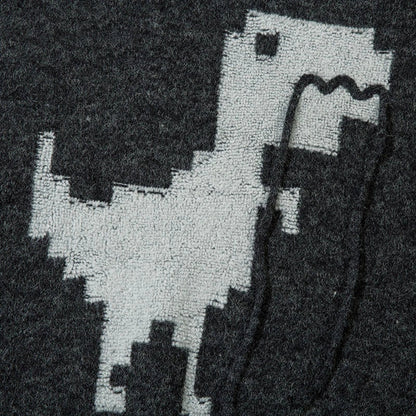 Kawaii Cartoon Dinosaur Knitted Pullover Sweater
