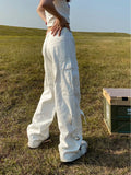 Y2k Baggy Straight Leg Cargo Pants